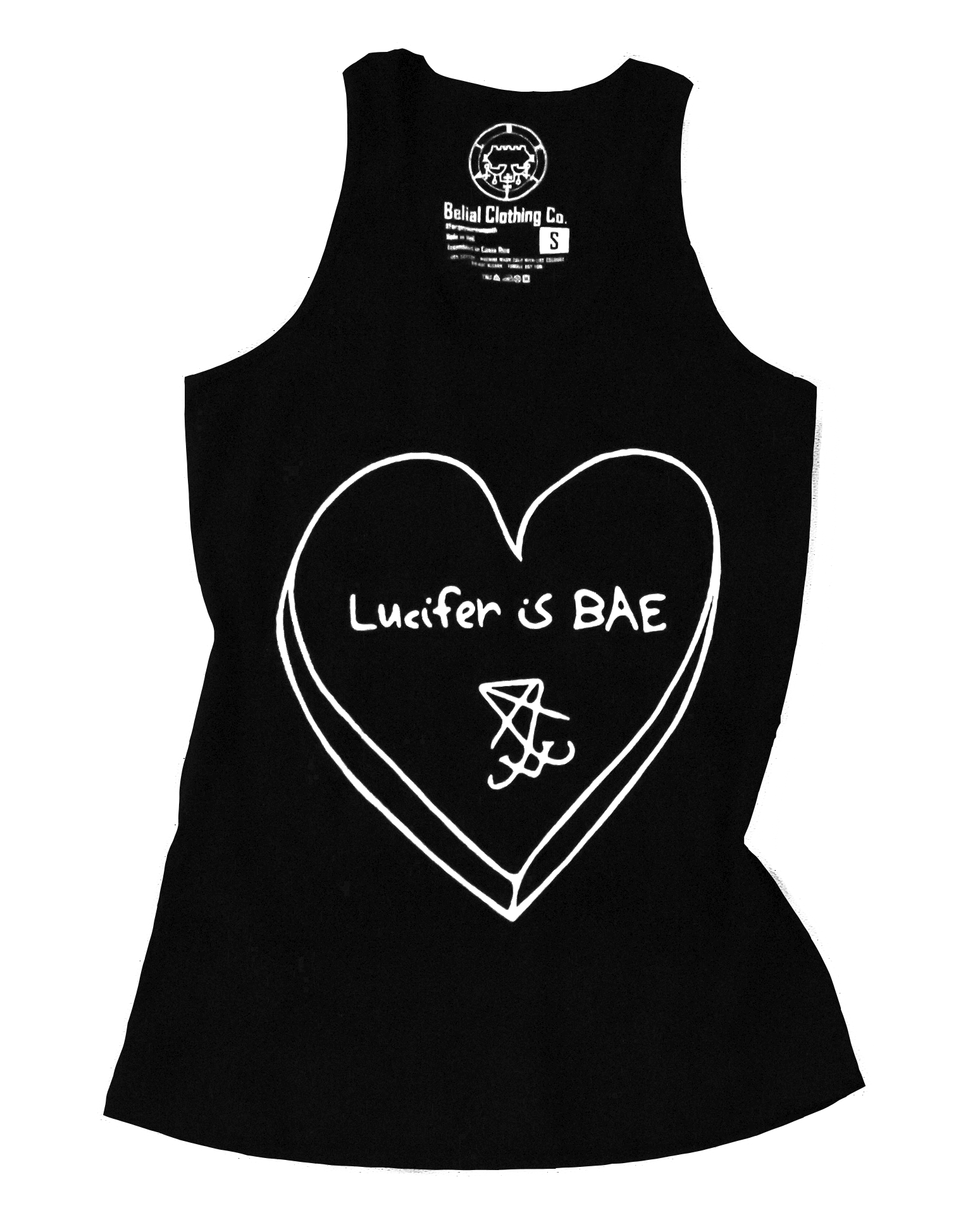 Lucifer is BAE - Tank - Occult Satanic - Belial Clothing | Belial ...