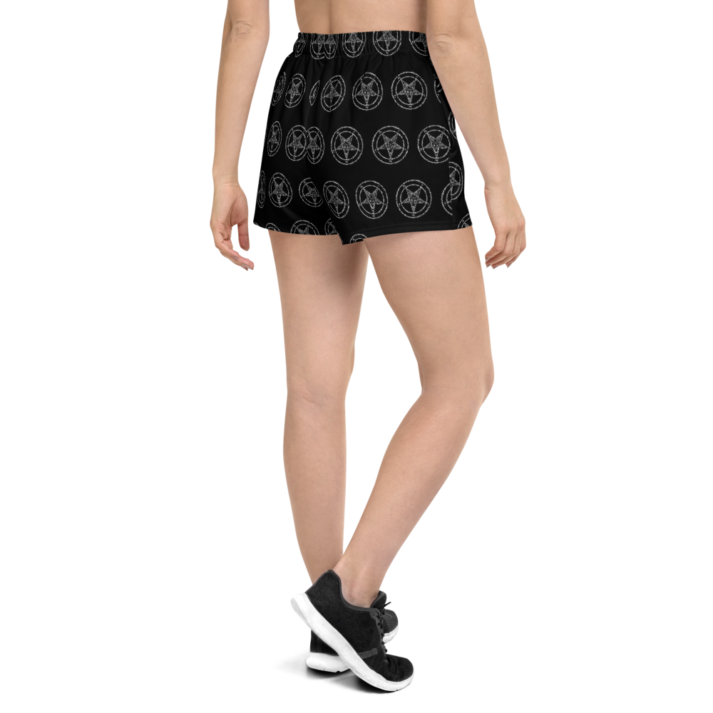 Satanist Women's Athletic Short Shorts